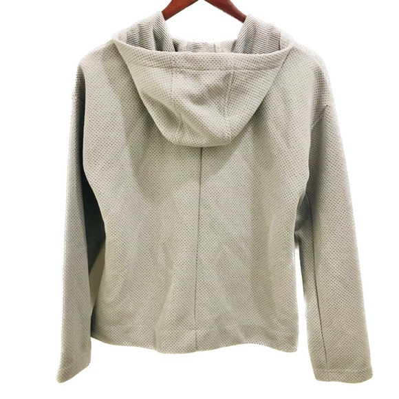 The North Face Sibley Fleece Hoodie Small Gray Jacket Sweatshirt Zip Up Knit - Picture 2 of 12